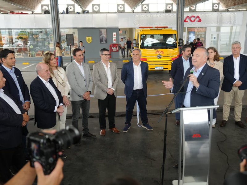 Se reinauguró la unidad servicial del Automóvil Club Argentino