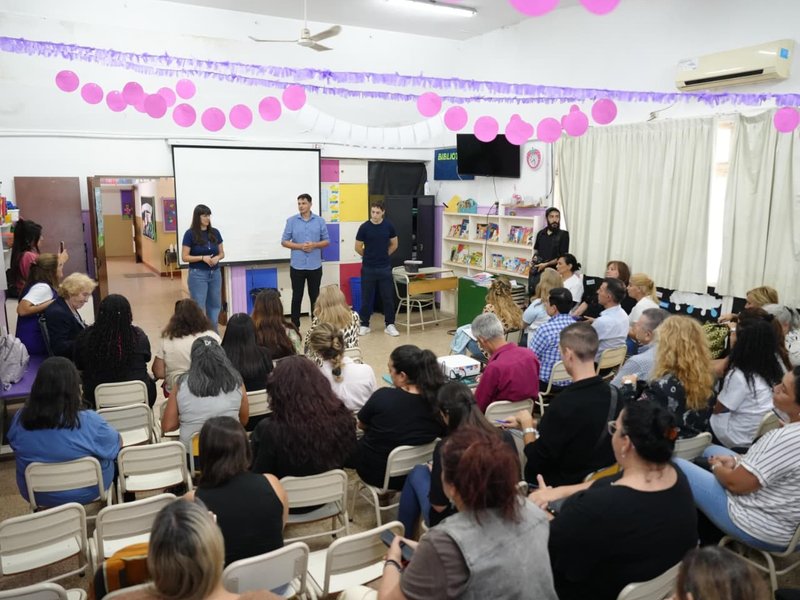 La Coordinación Local de Educación se reunió en el Centro Educativo José Ingenieros