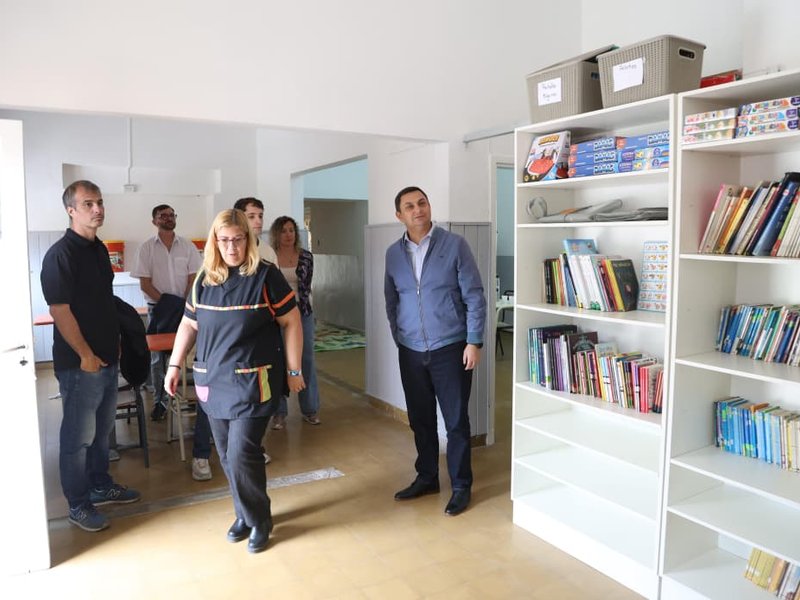 VM Piensa y Propone: quedó inaugurada la Biblioteca y Ludoteca de la escuela Juana Manso