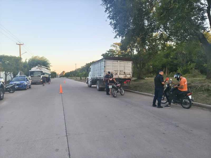 Se retuvieron 30 vehículos en controles de tránsito realizados durante el fin de semana