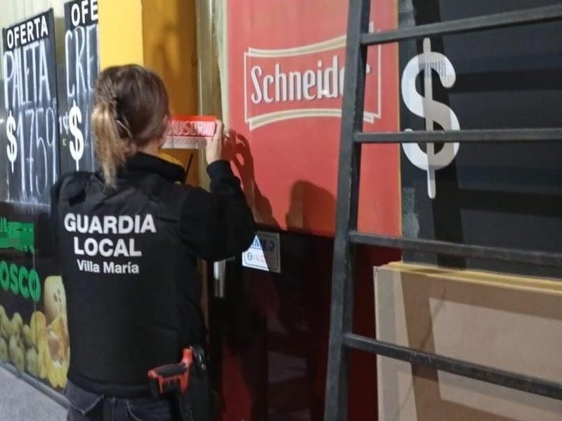 Clausura preventiva de un comercio por venta de bebidas alcohólicas fuera del horario permitido