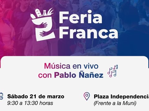 La Feria Franca llega a Plaza Independencia con productos a precios accesibles y música en vivo