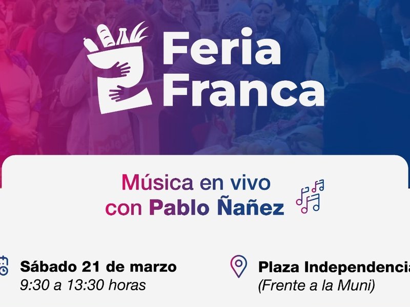 La Feria Franca llega a Plaza Independencia con productos a precios accesibles y música en vivo
