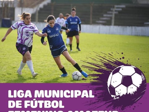 Fútbol Femenino: inscripciones abiertas para participar del torneo "Mujeres a la Cancha"