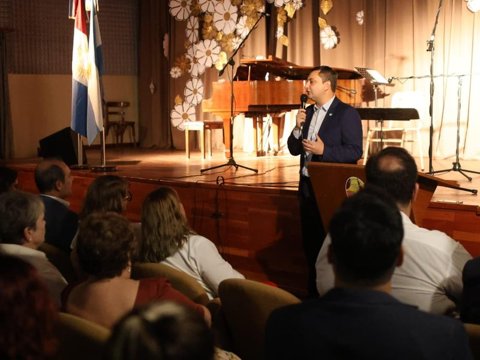 El Municipio acompañó el acto por el 60° aniversario del Conservatorio Felipe Boero