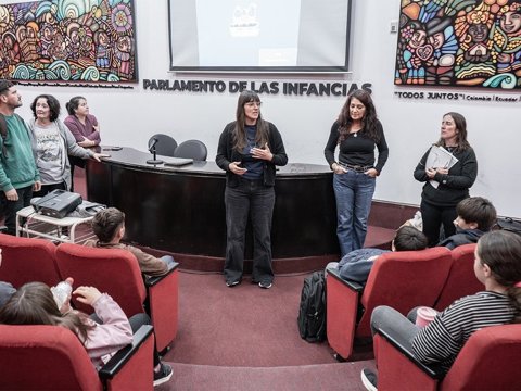 Más de 50 niños participaron del primer encuentro del programa “Ahora las Infancias”