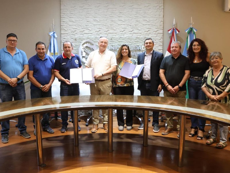 Bomberos Voluntarios y CEMDI recibieron un nuevo apirte económico proveniente del Estacionamiento Medido