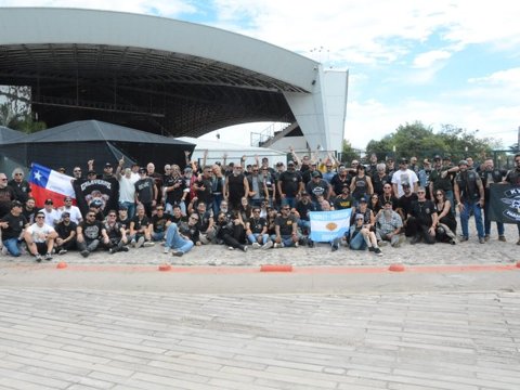 El encuentro de Harley Davidson se disfruta en Villa María