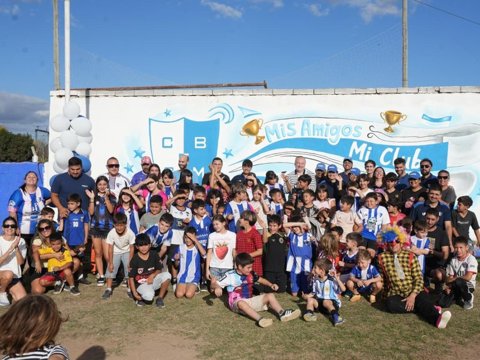Accastello participó de los festejos por el 53° aniversario del Baby Fútbol San Martín