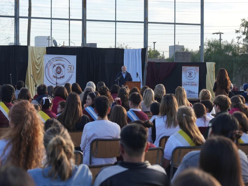 El municipio acompañó el 50º aniversario del Instituto del Rosario Modalidad Especial