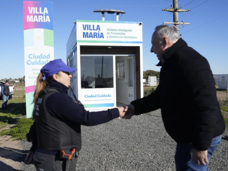 Villa María Más Segura: el municipio puso en marcha un nuevo sistema inteligente de prevención y asistencia en los ingresos a la ciudad