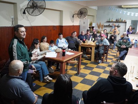 Asumió la nueva comisión directiva del Club Deportivo San Lorenzo de Las Playas