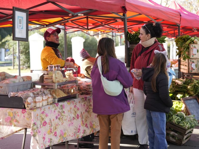 Con una variada propuesta, se llevó a cabo una nueva edición de la Feria Franca