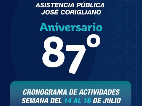 La Asistencia Pública celebrará su 87º aniversario