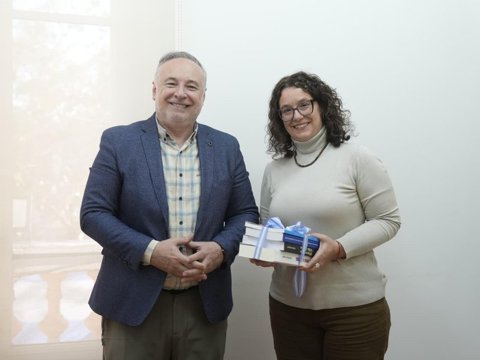 Accastello recibió a la investigadora Carina Porporatto tras ser promovida como investigadora principal del CONICET