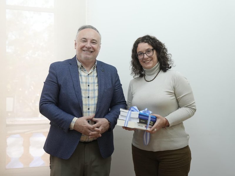 Accastello recibió a la investigadora Carina Porporatto tras ser promovida como investigadora principal del CONICET