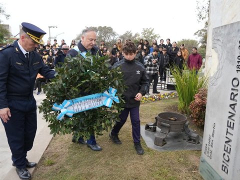 Accastello: “San Martín es más que un recuerdo, es el desafío de seguir su camino y de trabajar por una argentina unida desde las coincidencias”