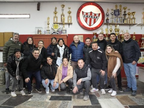 El Gabinete Municipal ampliado trabajó desde el barrio Roque Sáenz Peña