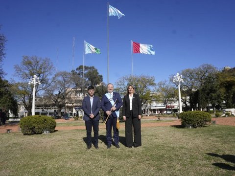 El municipio invita a la comunidad a participar del acto conmemorativo por el Día de la Bandera Oficial de Villa María