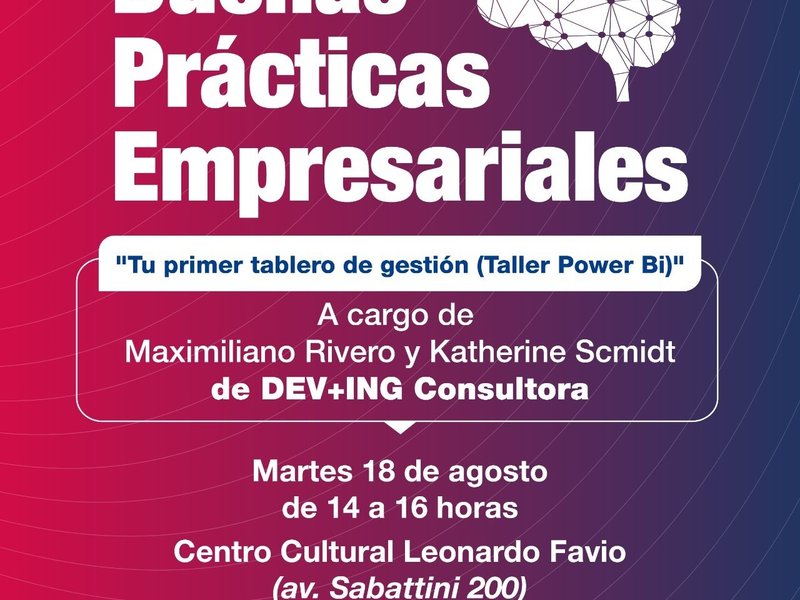 Buenas Prácticas Empresariales: el municipio invita a participar de una capacitación gratuita sobre Power Bi