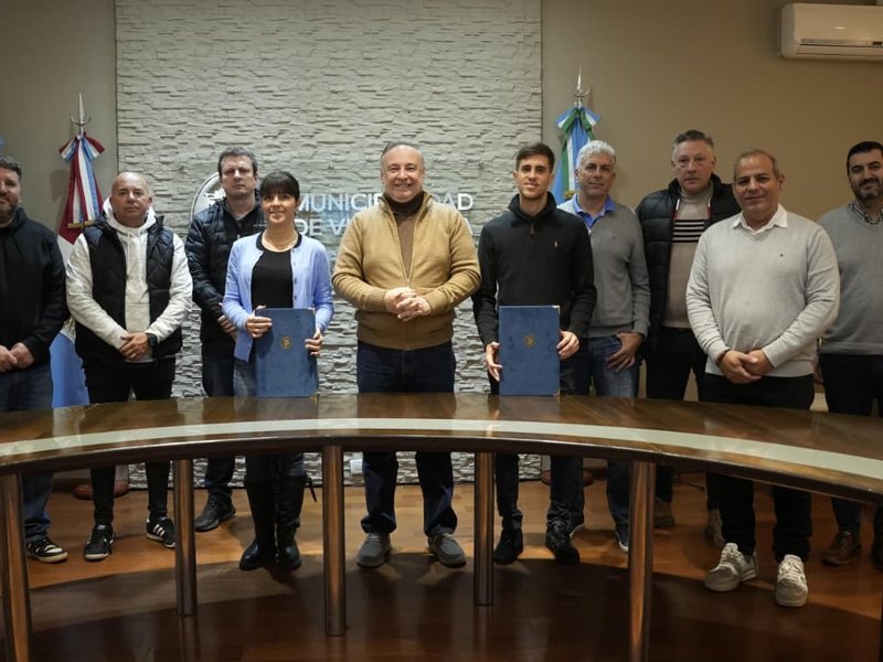 Plan 500 Cuadras de Pavimento: el municipio suma nuevas cuadras a la Colectora de la Avenida Perón