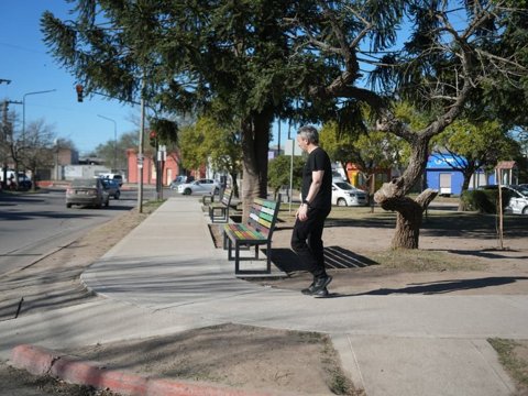 El municipio renovó dos plazoletas del barrio Trinitarios