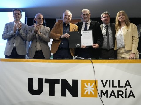 Villa María suma la carrera de Ingeniería Industrial en la UTN