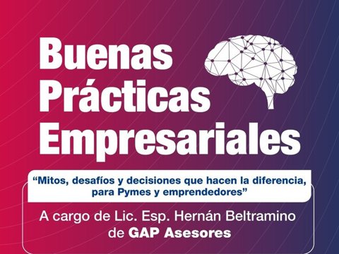 Buenas Prácticas Empresariales: el municipio invita a una capacitación gratuita para Pymes y emprendedores