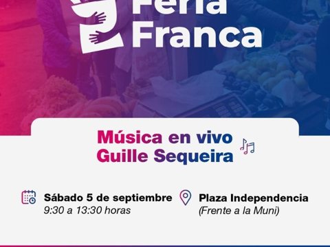 Mañana se realizará la Feria Franca en Plaza Independencia con productos locales y música en vivo