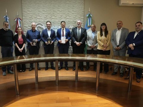 Diputados alemanes visitaron la ciudad en el marco de una gira por Argentina