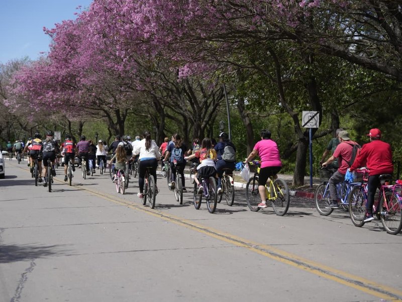 “Villa María. Historia y Corazón”: se realizó una bicicleteada para promover el cuidado cardiovascular