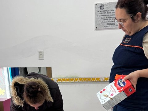 Continúa la entrega de leche del programa provincial “Más Leche, Más Proteína”