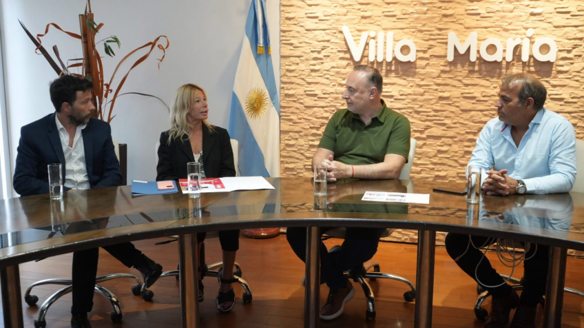 Villa María: Accastello recibió a representantes de Cooperativa horizonte