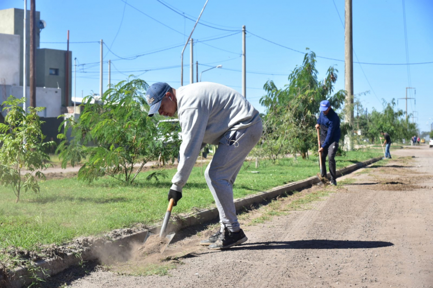 Villa María: El municipio pone en marcha jornadas de limpieza y mantenimiento integral en diferentes espacios públicos de la ciudad