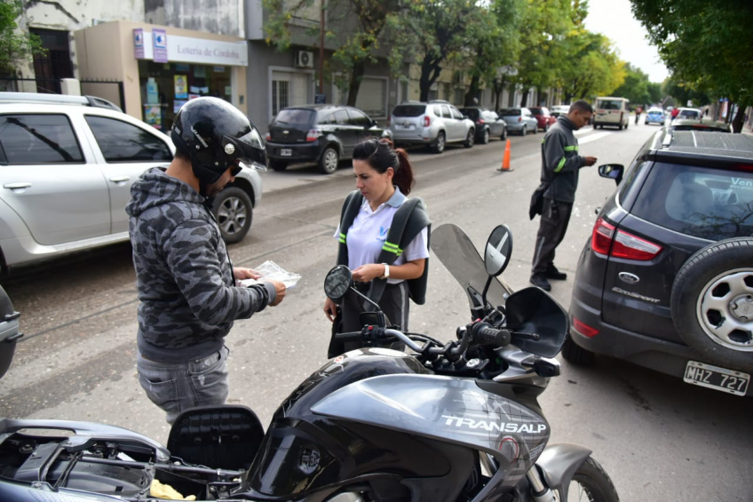 Villa María: Continúan los controles de tránsito a lo largo de toda la jornada