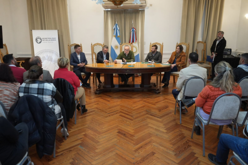 Villa María: El intendente Accastello presentó el Programa de Segmentación Energética