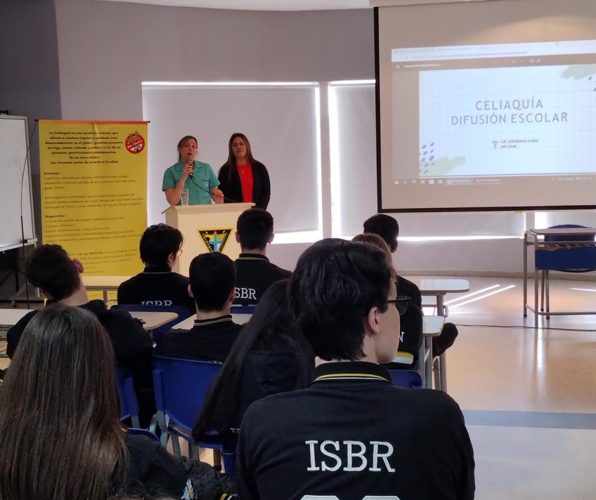 Villa María: Más de 250 alumnos del Instituto Rivadavia participaron de una jornada sobre celiaquía