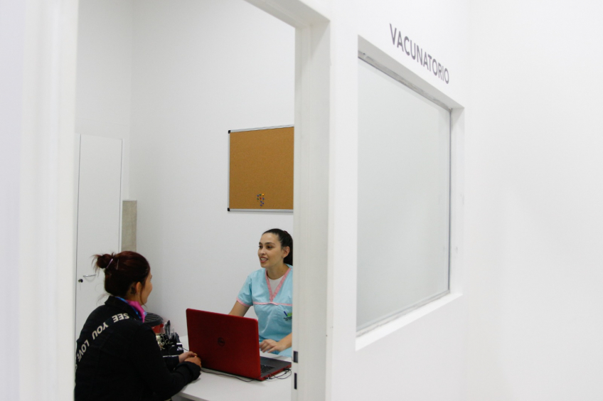 Villa María: El nuevo CAPS con sede en el Híper Amma habilita un horario especial para vacunación de recién nacidos