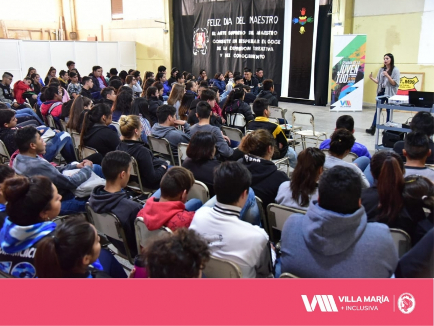 Villa María: Comenzó la Semana de la Juventud con propuestas de reflexión y actividades recreativas hasta el domingo