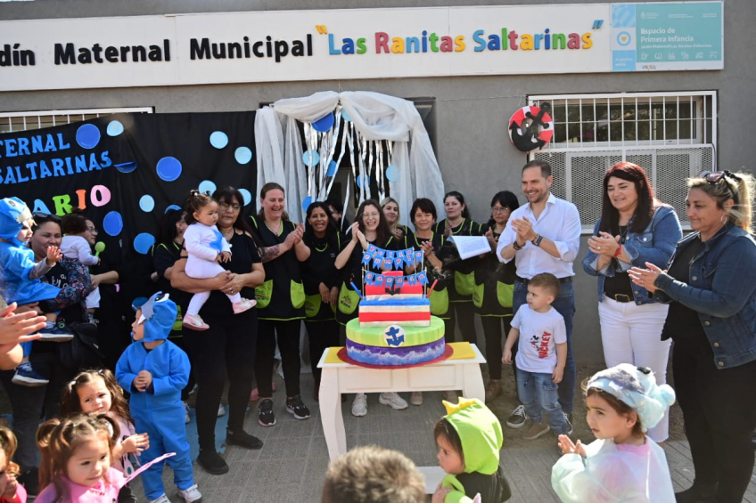 Villa María: El jardín municipal Las Ranitas Saltarinas celebró su 27° aniversario con música, baile e intervenciones artísticas