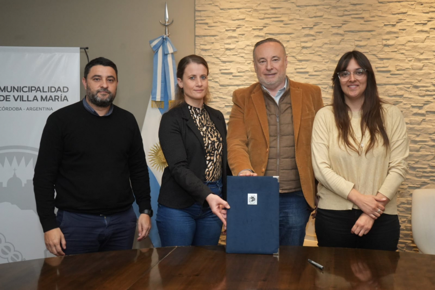 Villa María: Centro Integral de Varones: El municipio y la Mutual Yrigoyen trabajarán juntos para prevenir situaciones de violencia de género