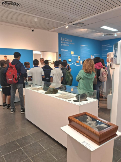 Villa María: El Museo Municipal Malvinas Argentinas recibió la visita de instituciones educativas