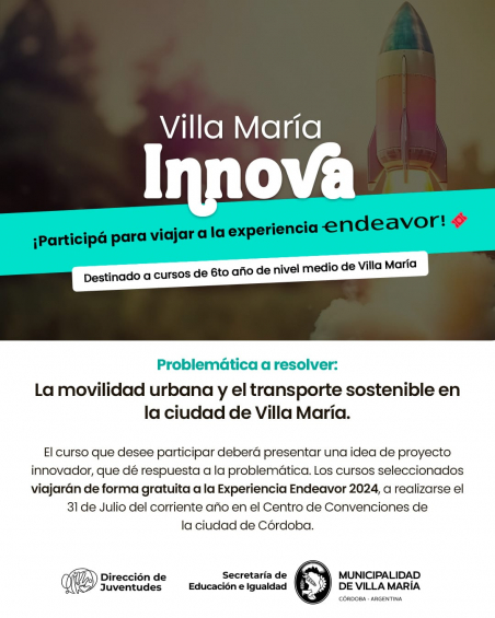 Villa María: La Municipalidad lanza el concurso 