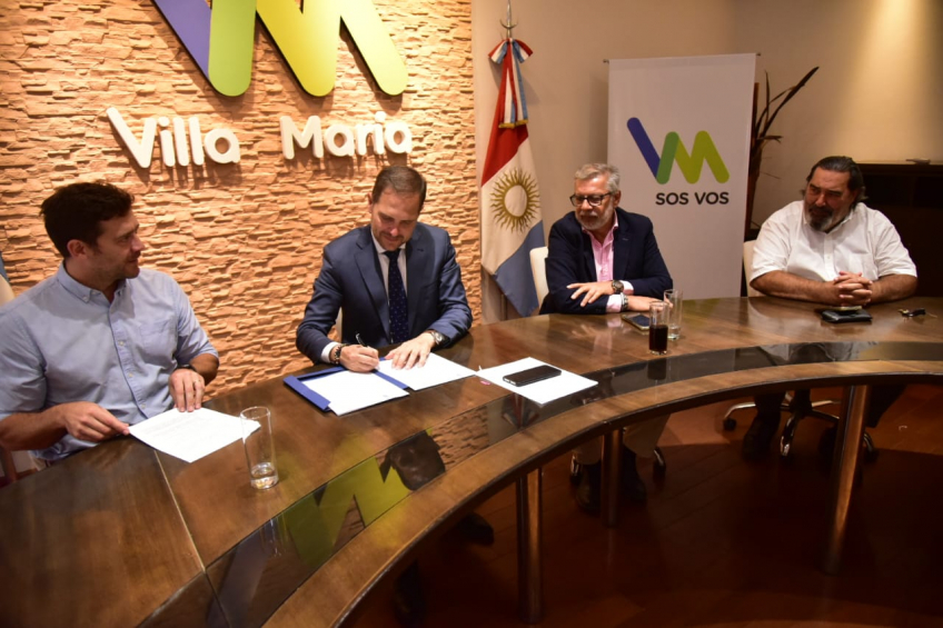 Villa María: Villa María firmó para la implementación de una plataforma de participación ciudadana