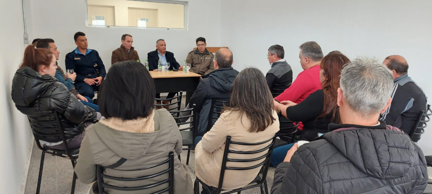 Villa María: El municipio mantuvo una reunión de trabajo con representantes de fuerzas de seguridad y referentes de grandes cadenas de supermercados de la ciudad