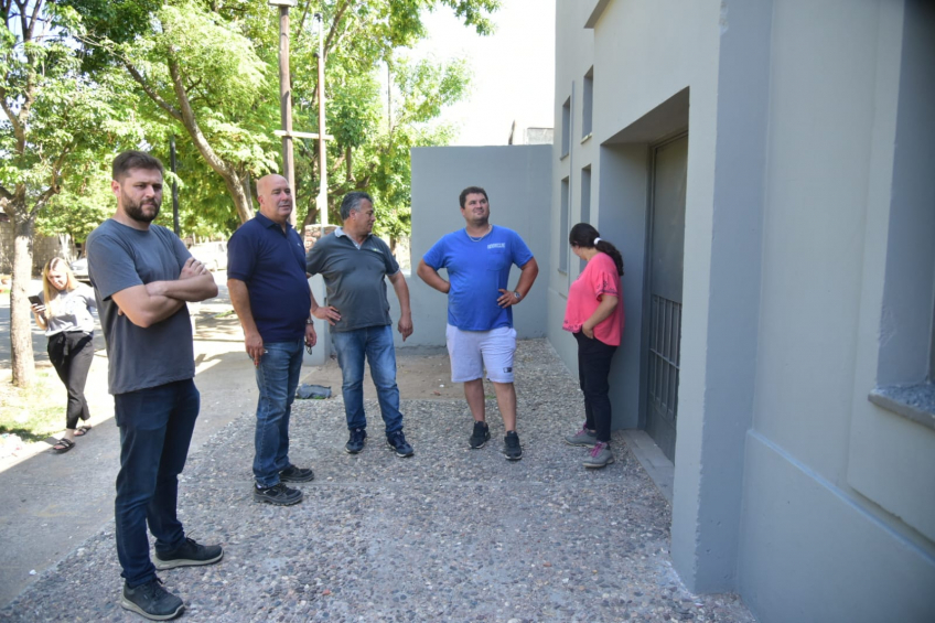 Villa María: El centro vecinal de barrio San Nicolás ya cuenta con un renovado espacio para que el jardín municipal inicie el año escolar