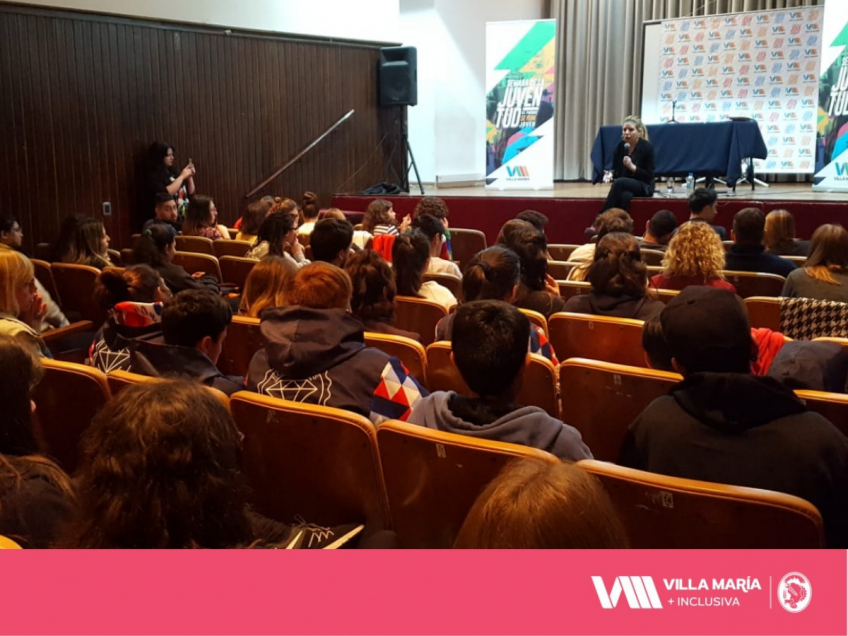 Villa María: Semana de la Juventud: Flor Freijo interpeló a chicos y chicas sobre “nuevas formas de amar en una sociedad más igualitaria”