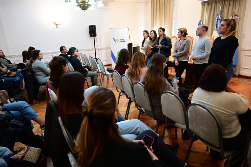 Villa María: 25 estudiantes de Trabajo Social inician sus prácticas profesionales obligatorias en dependencias municipales