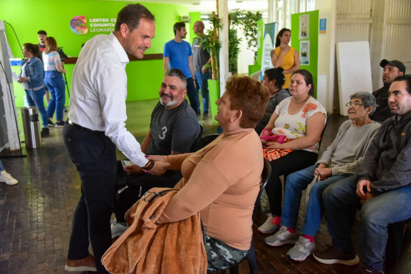 Villa María: Gill acompañó la puesta en marcha del operativo ANDIS para el asesoramiento y gestión de pensiones por discapacidad