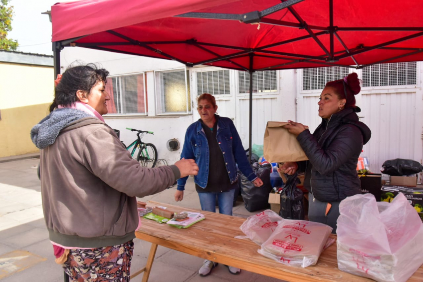 Villa María: En el primer día del Festival de Canje Saludable, vecinas y vecinos aportaron 450 kilos de residuos para reciclar